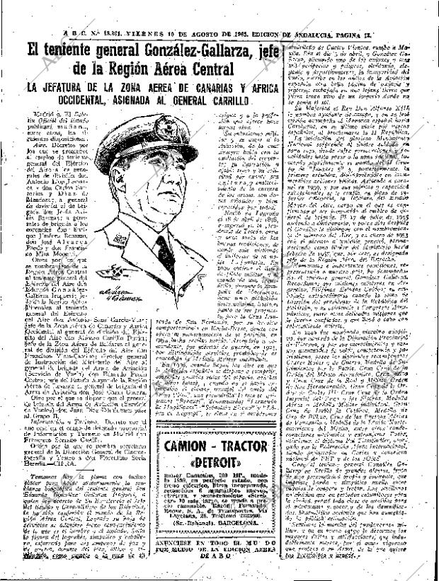 ABC SEVILLA 10-08-1962 página 13