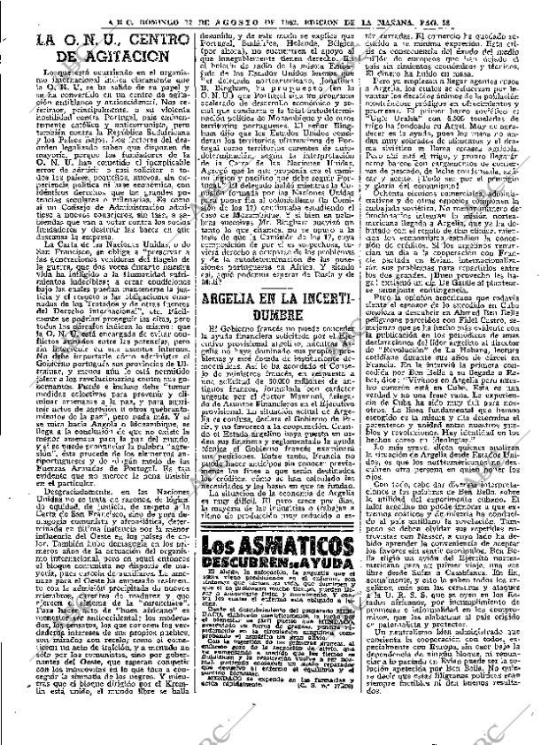 ABC MADRID 12-08-1962 página 58