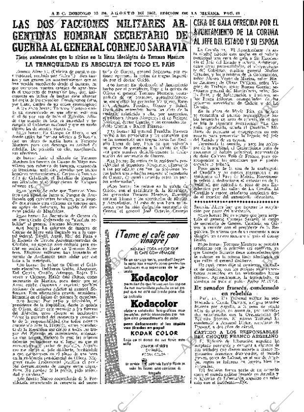 ABC MADRID 12-08-1962 página 61