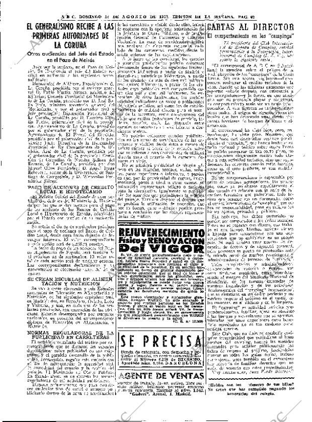 ABC MADRID 12-08-1962 página 62