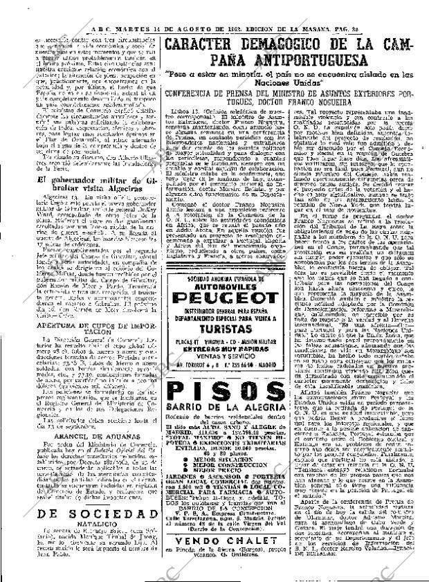 ABC MADRID 14-08-1962 página 32