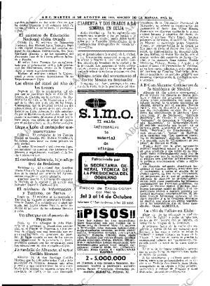 ABC MADRID 14-08-1962 página 36