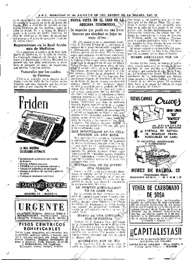 ABC MADRID 15-08-1962 página 32