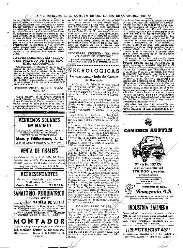 ABC MADRID 15-08-1962 página 34