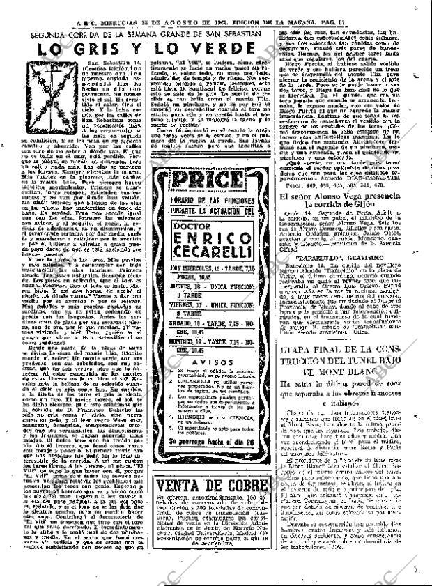 ABC MADRID 15-08-1962 página 37