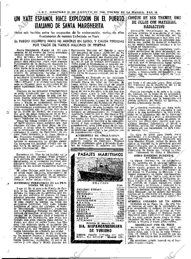 ABC MADRID 15-08-1962 página 38