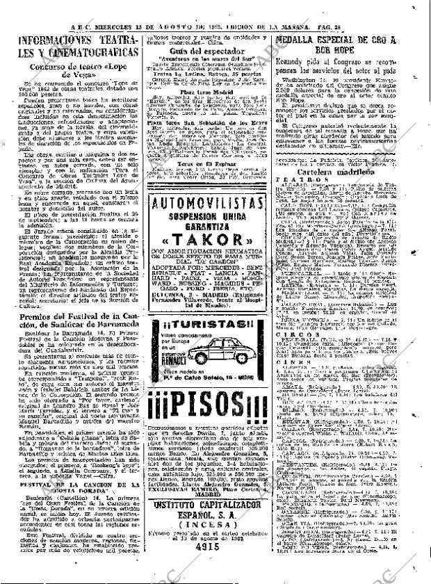 ABC MADRID 15-08-1962 página 39