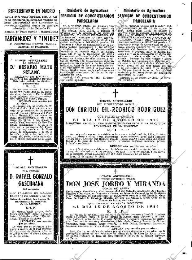 ABC MADRID 15-08-1962 página 45