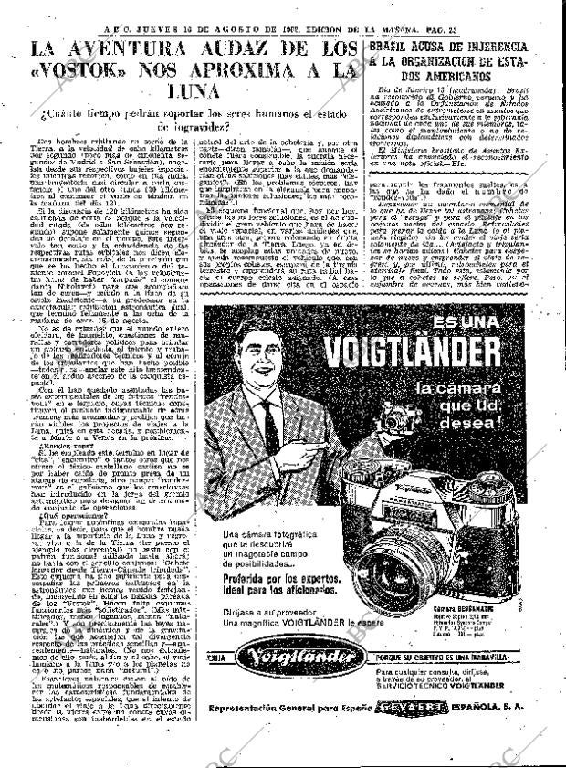 ABC MADRID 16-08-1962 página 23