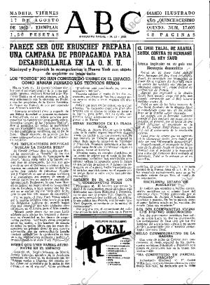 ABC MADRID 17-08-1962 página 15