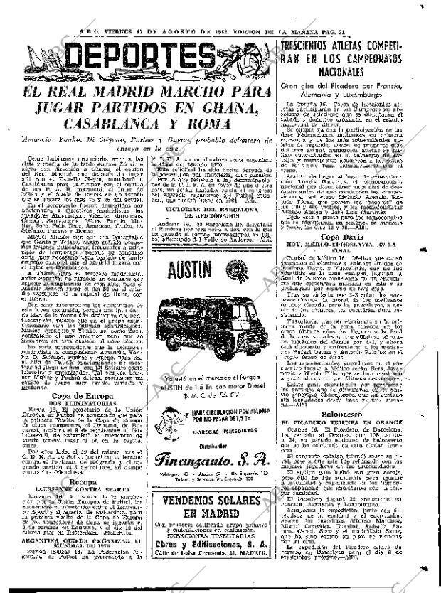 ABC MADRID 17-08-1962 página 31