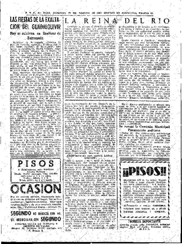 ABC SEVILLA 19-08-1962 página 41