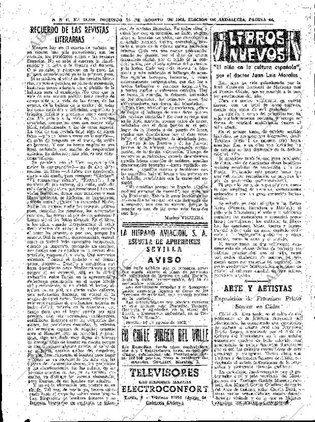 ABC SEVILLA 19-08-1962 página 44