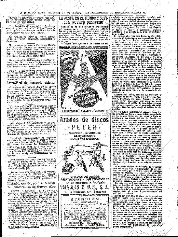 ABC SEVILLA 19-08-1962 página 50