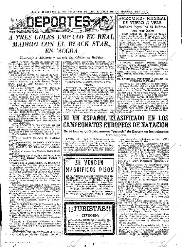 ABC MADRID 21-08-1962 página 41