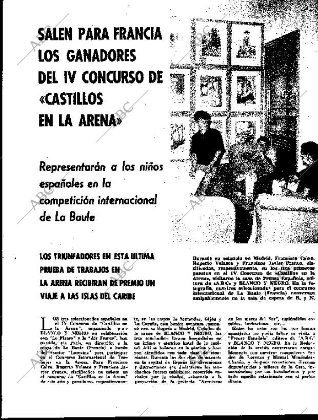 BLANCO Y NEGRO MADRID 25-08-1962 página 67