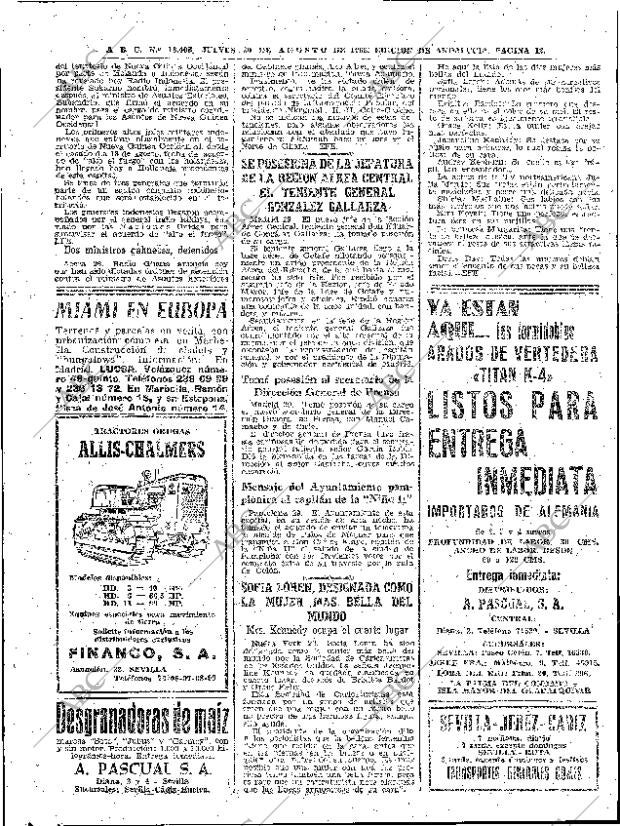 ABC SEVILLA 30-08-1962 página 12