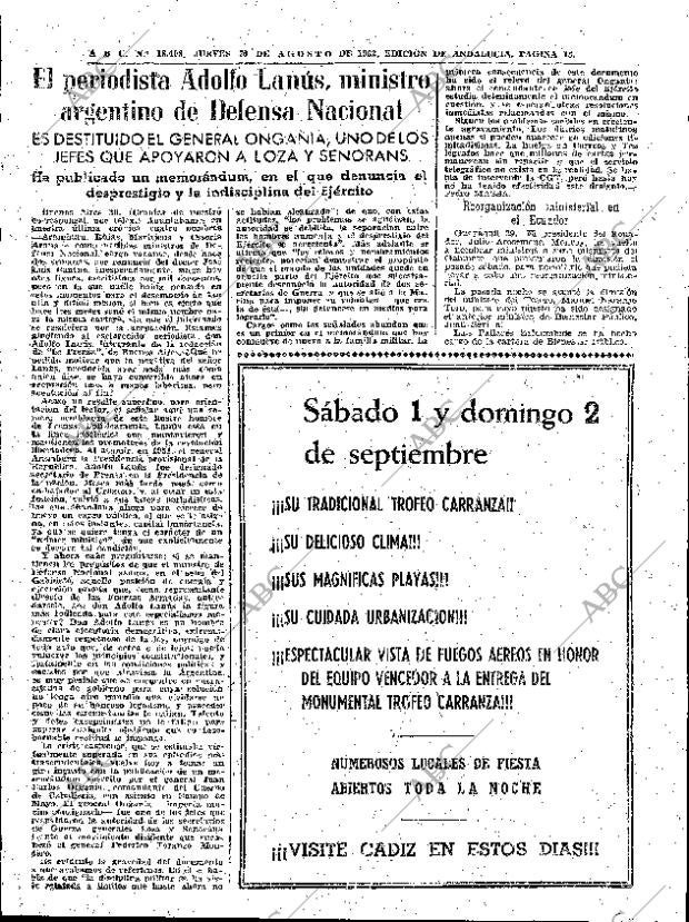 ABC SEVILLA 30-08-1962 página 13