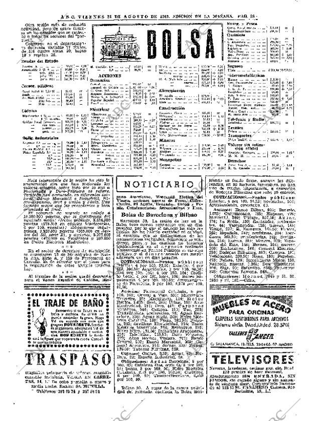 ABC MADRID 31-08-1962 página 38