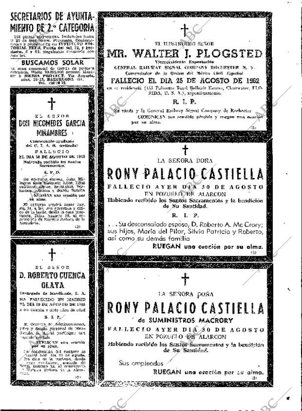ABC MADRID 31-08-1962 página 47