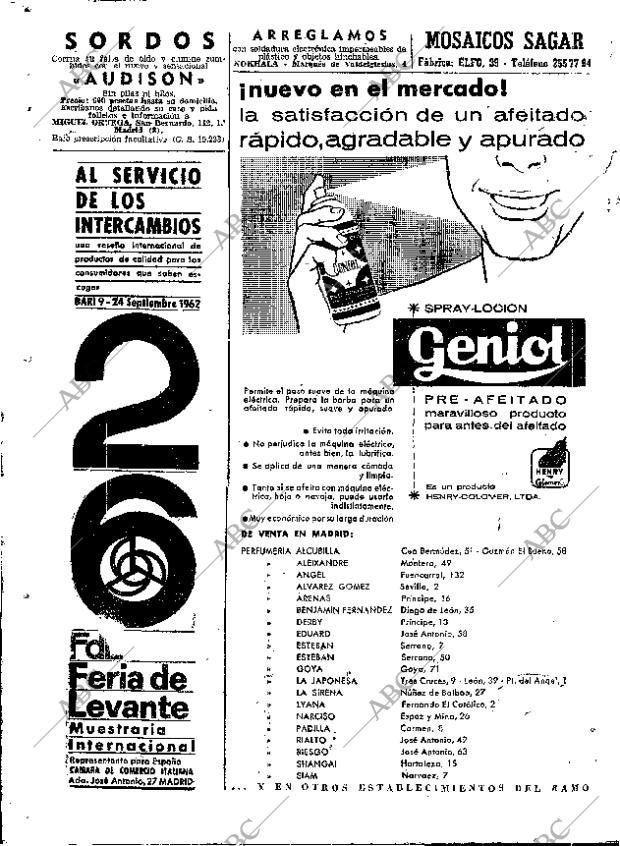 ABC MADRID 31-08-1962 página 50