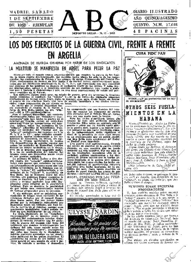 ABC MADRID 01-09-1962 página 15