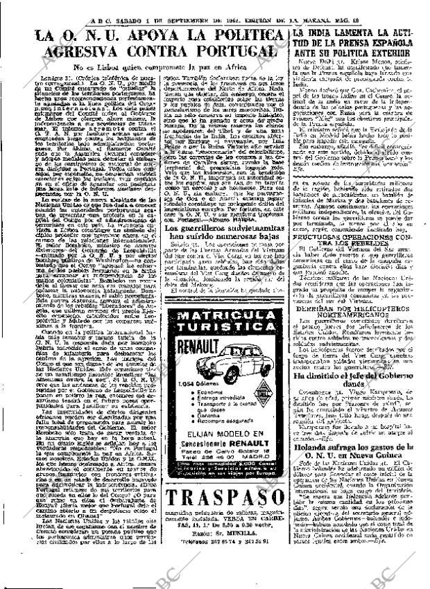 ABC MADRID 01-09-1962 página 18