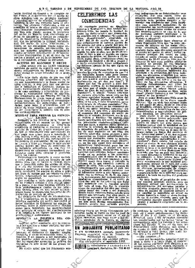 ABC MADRID 01-09-1962 página 24