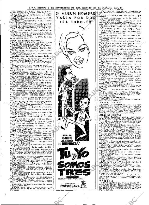 ABC MADRID 01-09-1962 página 40
