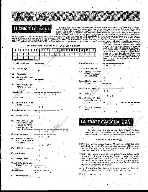 BLANCO Y NEGRO MADRID 01-09-1962 página 109