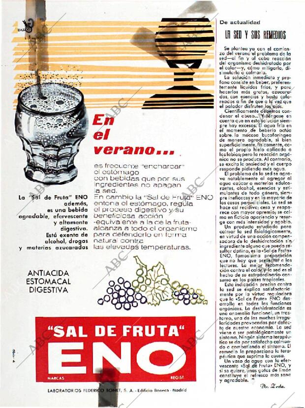 BLANCO Y NEGRO MADRID 01-09-1962 página 2