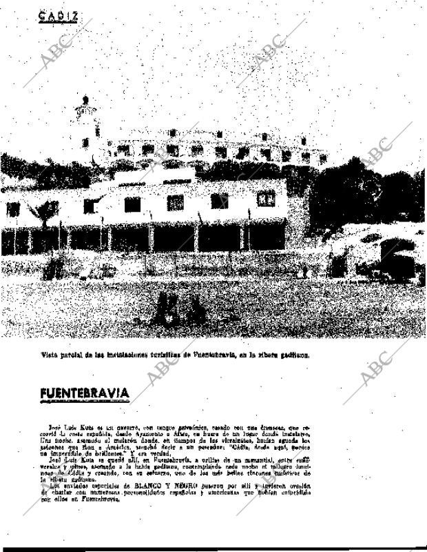 BLANCO Y NEGRO MADRID 01-09-1962 página 60