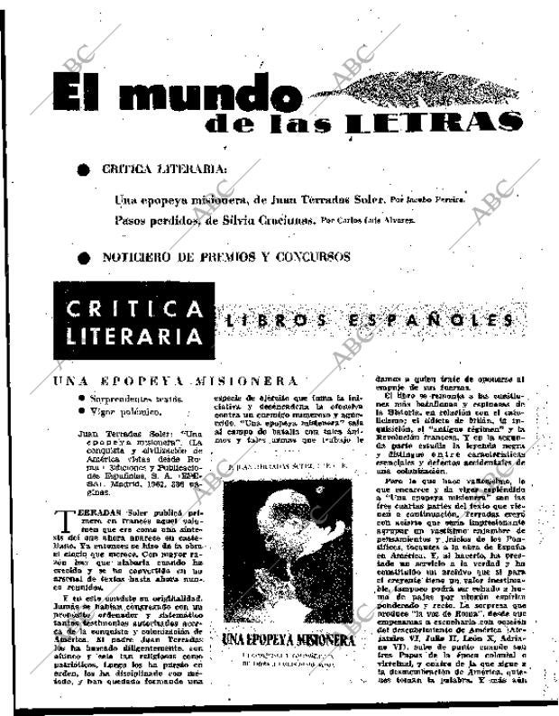 BLANCO Y NEGRO MADRID 01-09-1962 página 89