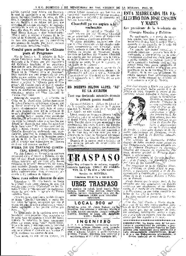 ABC MADRID 02-09-1962 página 50