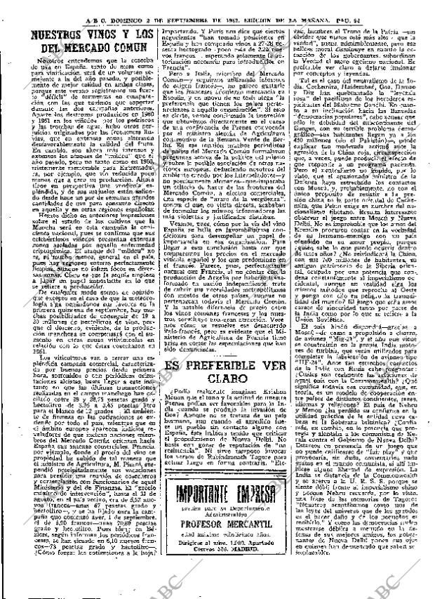 ABC MADRID 02-09-1962 página 52