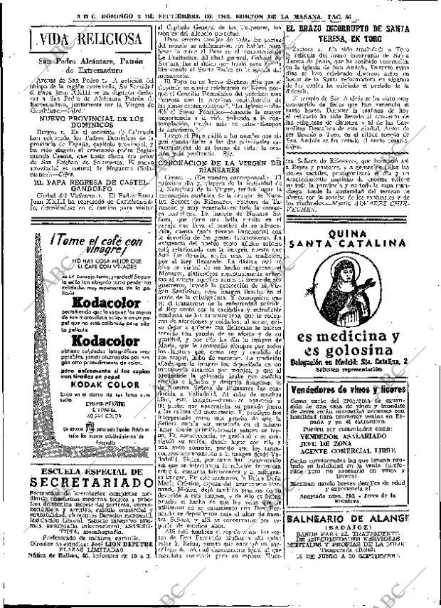 ABC MADRID 02-09-1962 página 56