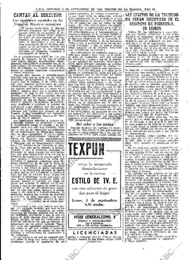 ABC MADRID 02-09-1962 página 62