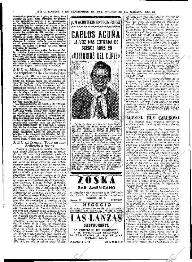 ABC MADRID 04-09-1962 página 36