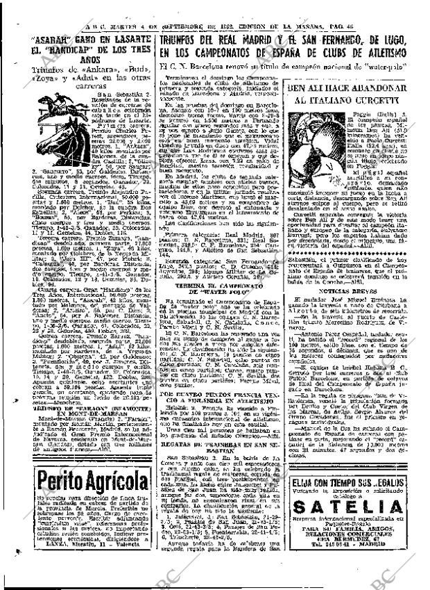 ABC MADRID 04-09-1962 página 46