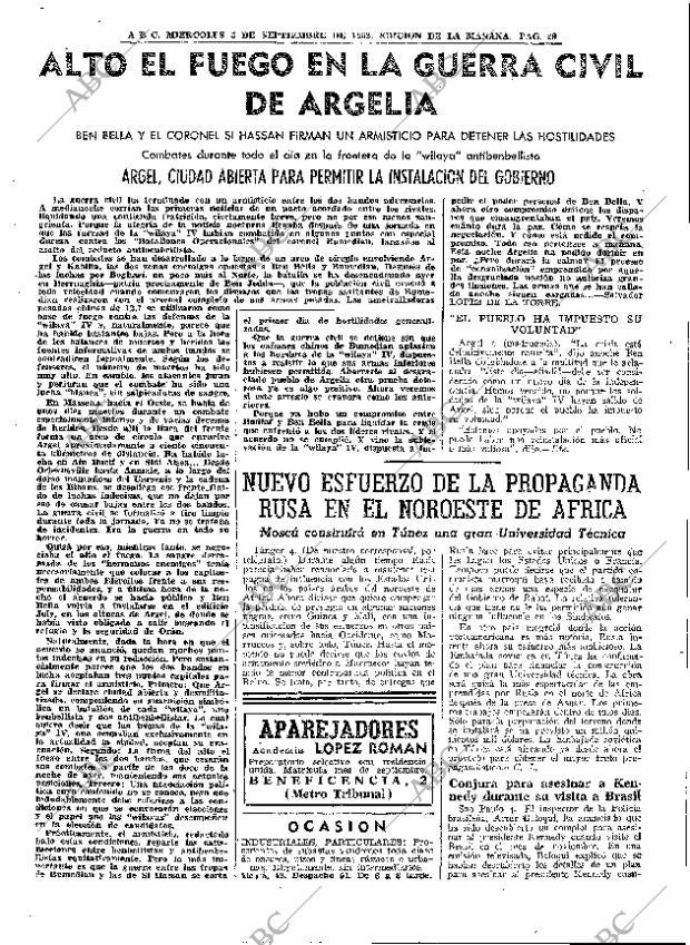 ABC MADRID 05-09-1962 página 29