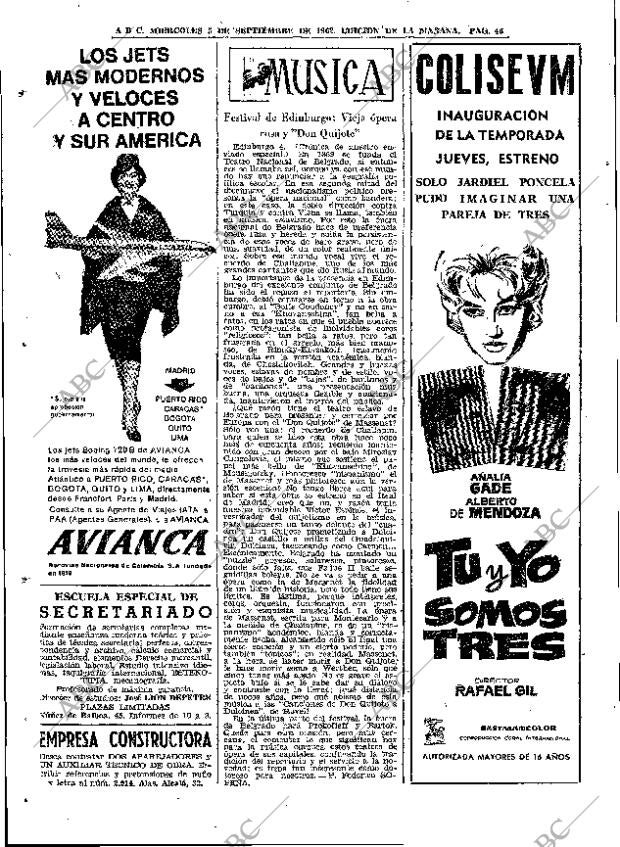 ABC MADRID 05-09-1962 página 46