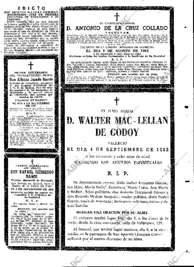 ABC MADRID 05-09-1962 página 57