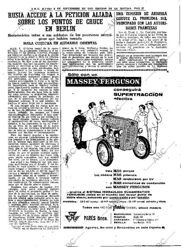 ABC MADRID 06-09-1962 página 27
