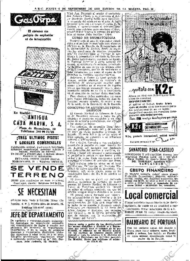 ABC MADRID 06-09-1962 página 36