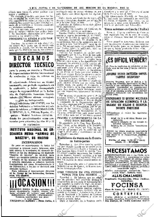 ABC MADRID 06-09-1962 página 38