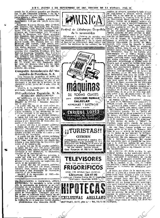 ABC MADRID 06-09-1962 página 50