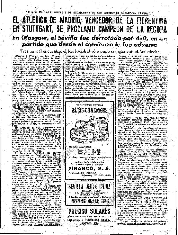ABC SEVILLA 06-09-1962 página 21