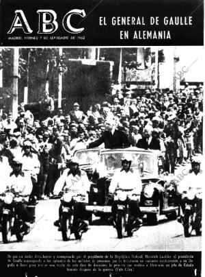 ABC MADRID 07-09-1962 página 1