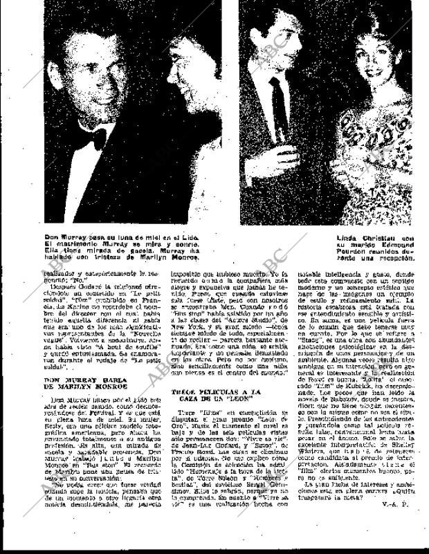 BLANCO Y NEGRO MADRID 08-09-1962 página 63