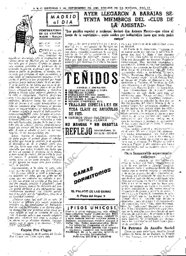 ABC MADRID 09-09-1962 página 67